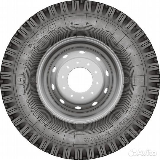 Грузовая шина Кама И-68А R20 11.00/ 150/146K TT 16