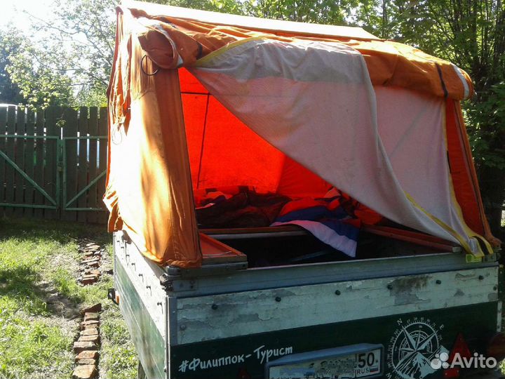 Палатка на прицеп. Палатка на крышу