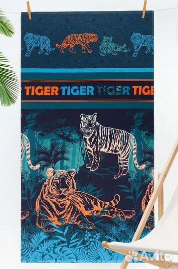 Полотенце вафельное 80*1500