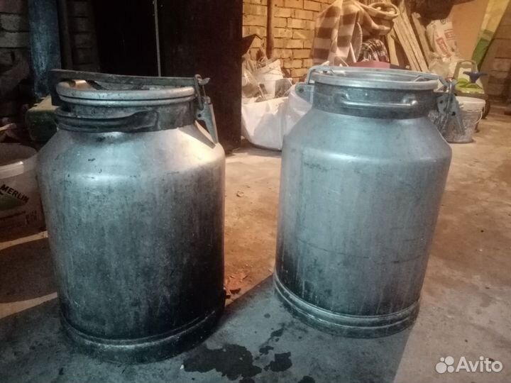 Бидон алюминиевый