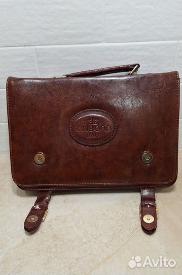 Мужской кожаный портфель/сумка