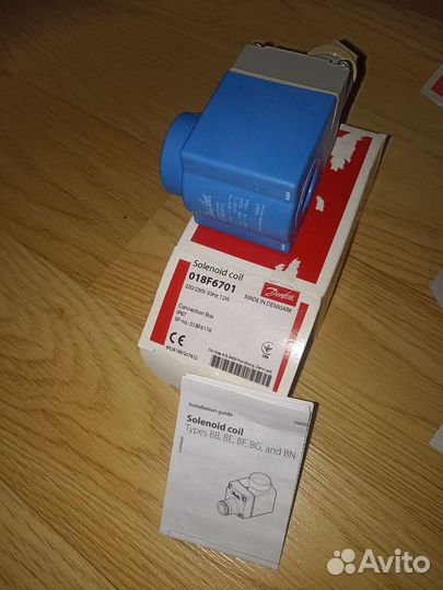 Danfoss 018F6701 катушка электромагнитная