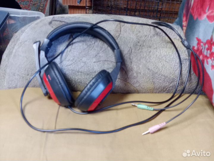 Игровые наушники с микрофоном