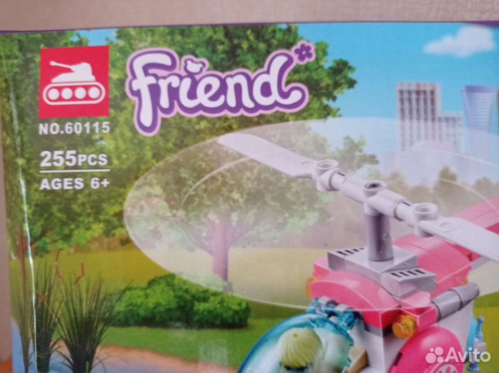 Конструктор Friend 60115 Спасательный Вертолёт