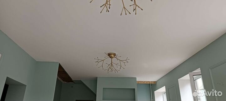 Натяжные потолки.Бесплатный замер.Установка