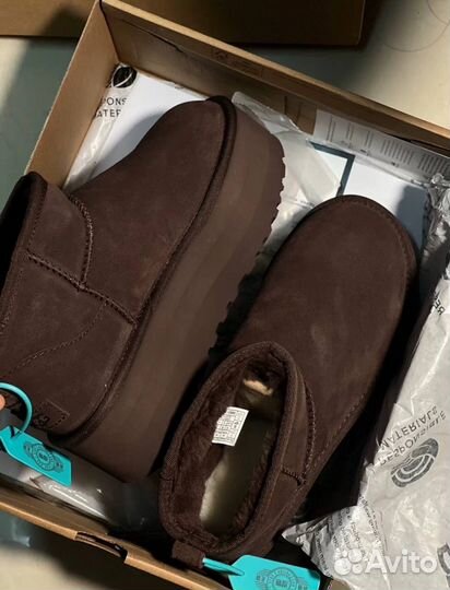 Ugg Ultra Mini Platform Chocolate оригинал