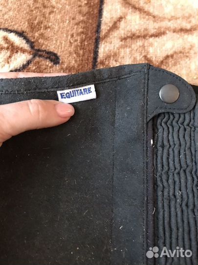 Краги замшевые для всадника