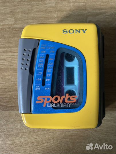 Кассетный плеер sony walkman sports wm-fs191