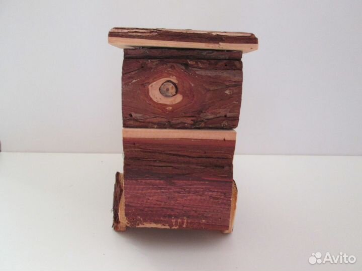 Домик деревянный для грызунов