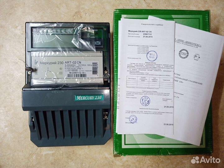 Счетчики новые электрические Меркурий
