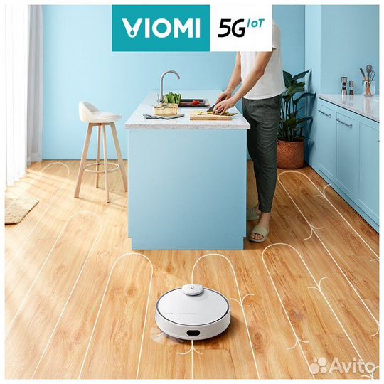 Робот-пылесос viomi robot vacuum V3 MAX white