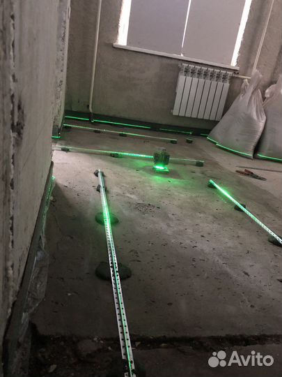 Ремонт квартир: Стяжка пола, наливной пол