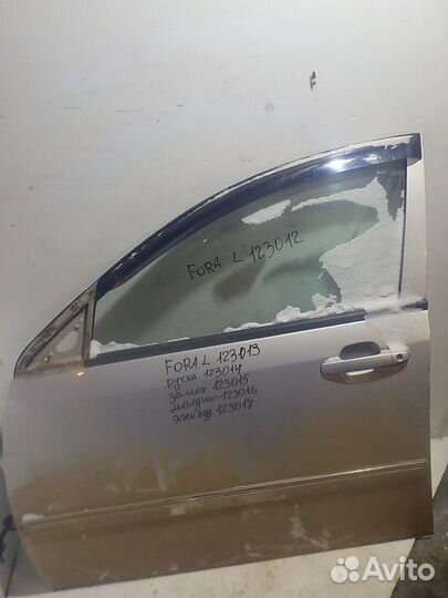 Стекло двери передней левой Chery Fora
