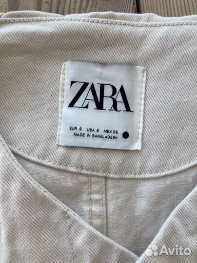Жакет джинсовый Zara