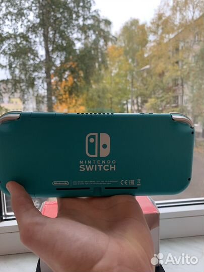 Nintendo switch lite прошитая 128 гб