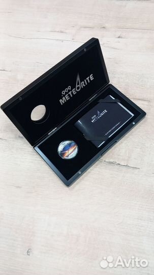 Метеоритная железная монета Кампо-дель-Сьело 2020г