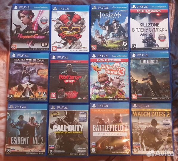 Игры для ps4