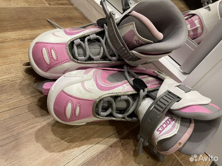 Коньки раздвижные 30-34 размер