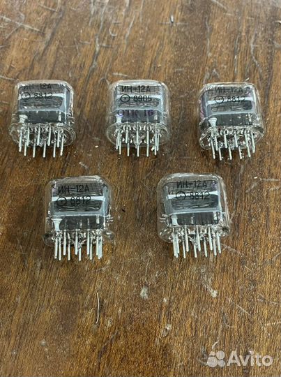 Индикаторные лампы ин-12,ин-14,ин-16,ин-17