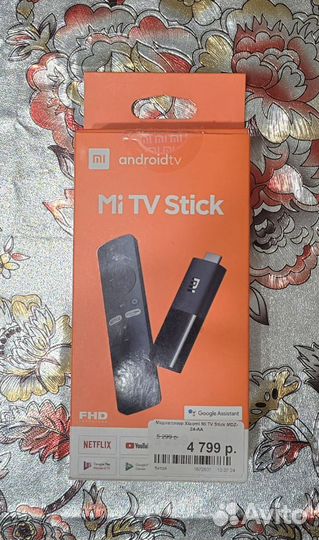 Медиаплеер Xiaomi mi tv stick