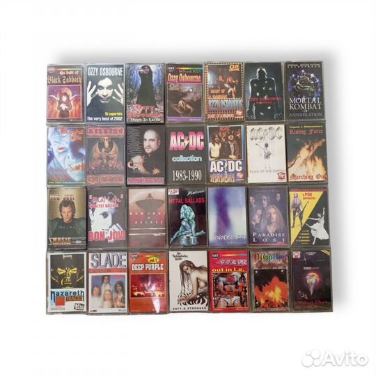 Аудиокассеты Метал Рок Панк Индастриал
