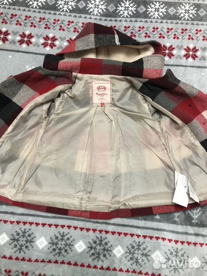 Пальто для девочки 104 см