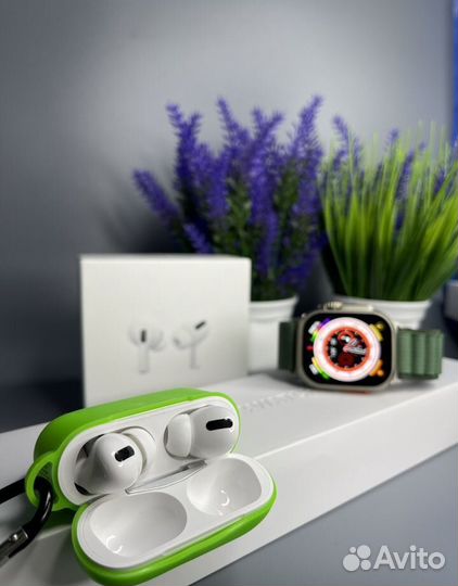 Apple Watch 9/Ultra 2 + Airpods 2/3/Pro 2