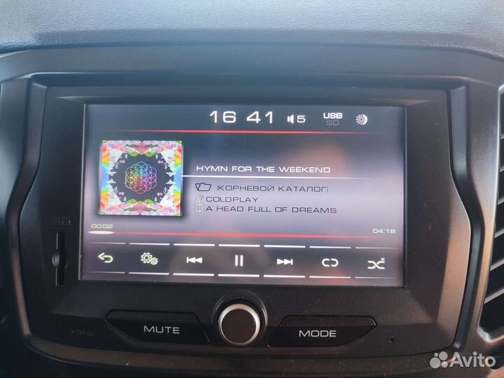 Штатная магнитола LADA Vesta