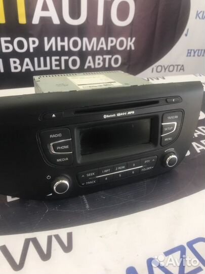 Магнитола Kia Ceed 2 1.6 G4FC 2012-2018