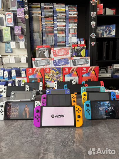 Nintendo switch Rev1/2/lite/Oled в наличии