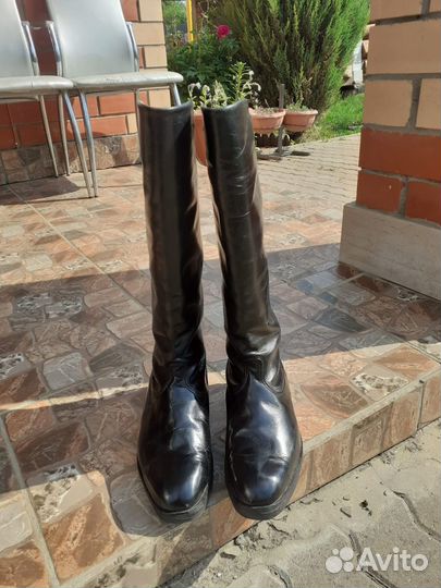 Сапоги офицерские хромовые