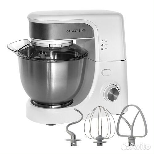 Стационарный миксер Galaxy GL2231White
