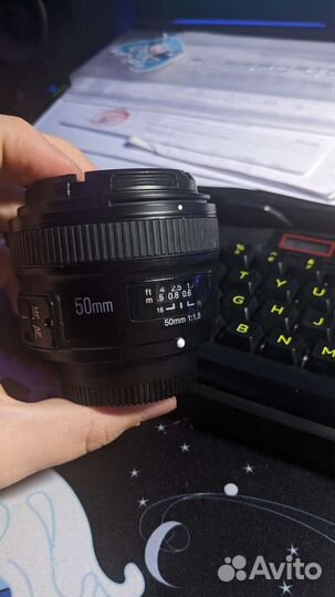 Объектив yongnuo 50mm