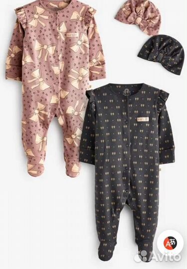 Новые слипы с чалмой next 92 см