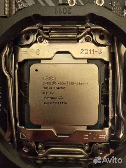 Комплект Xeon E5-2680v3/16gb/x99