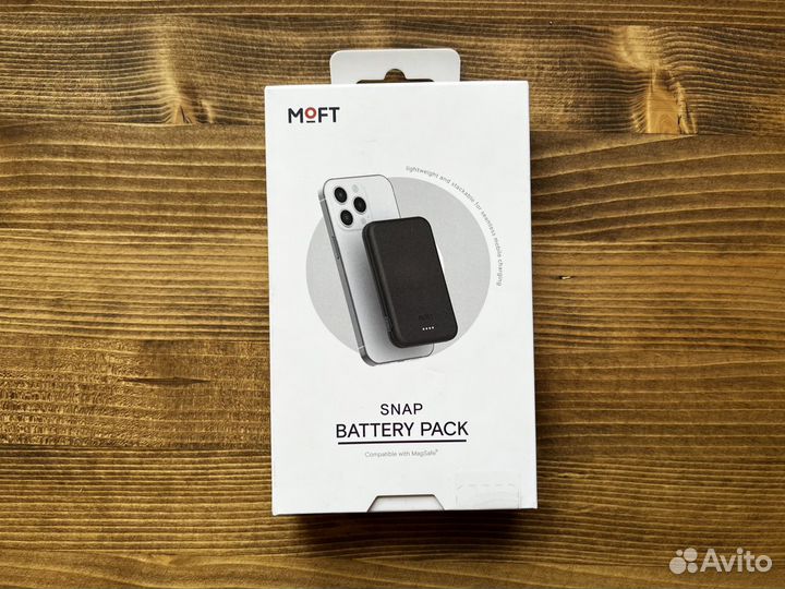 Внешний аккумулятор MagSafe moft Snap Battery Pack