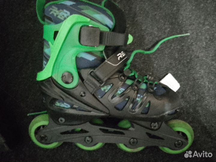 Роликовые коньки детские 32-35+защита и сумка