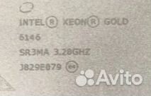 Intel xeon gold 6146 4шт