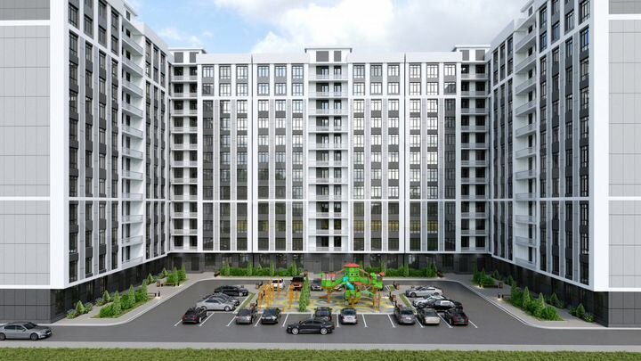 1-к. квартира, 44,2 м², 4/12 эт.