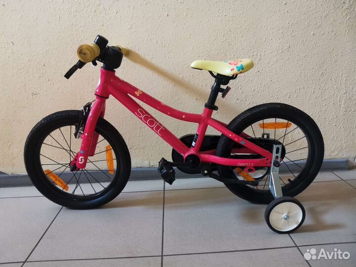 Детский велосипед для девочек 16