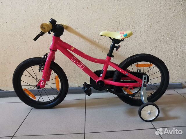 Детский велосипед для девочек 16