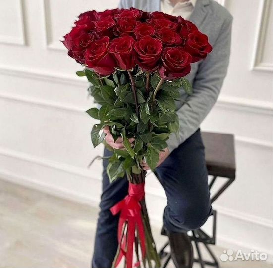 Высокие розы