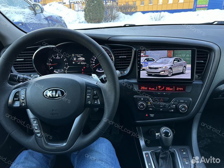 Магнитола андроид Teyes CC3 2k Kia Optima, 10-13