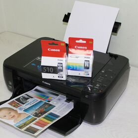 Мфу с Wi-Fi Canon Pixma MP495 (новые картриджи)