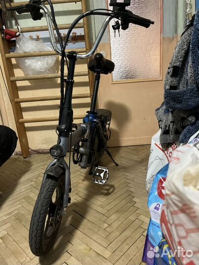 Электровелосипед складной