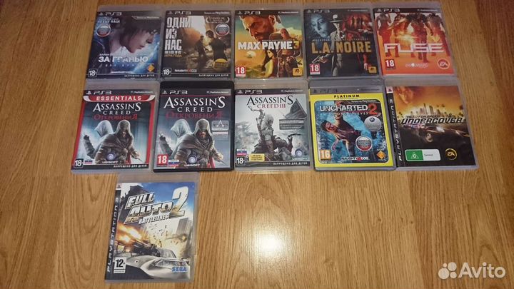 Диски для PS3, игры