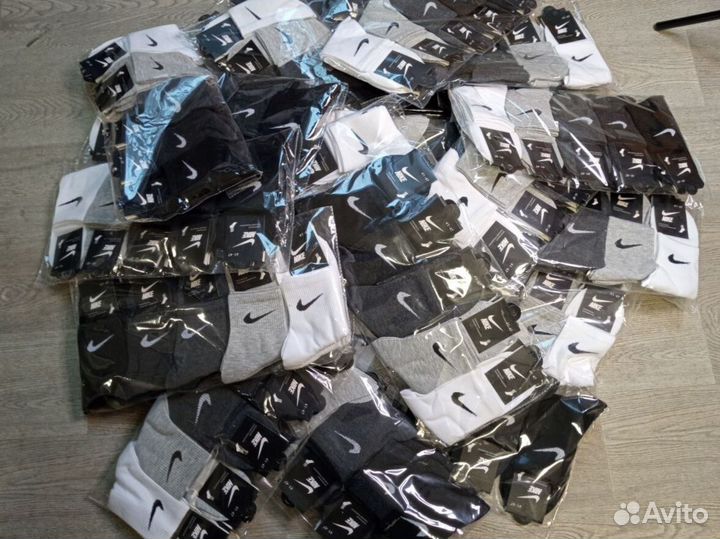 Высокие носки nike adidas