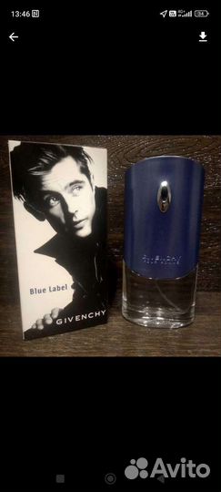 Givenchy Pour Homme Blue Label туалетная вода