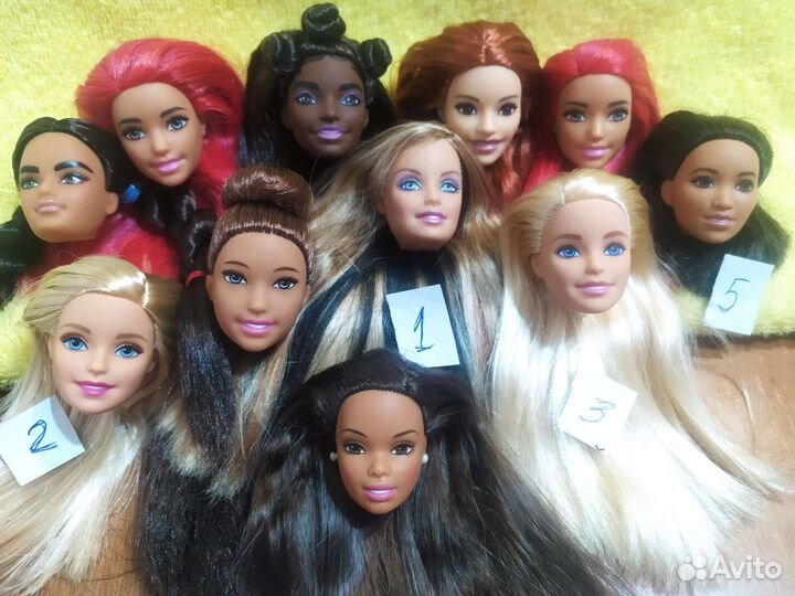 Головы барби