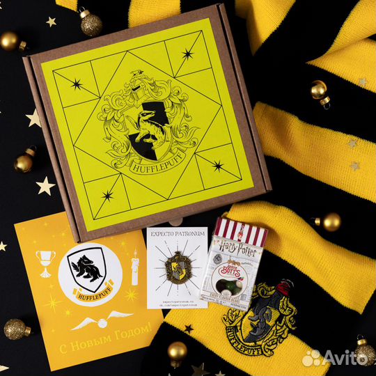 Подарок бокс Пуффендуй. Гарри Поттер